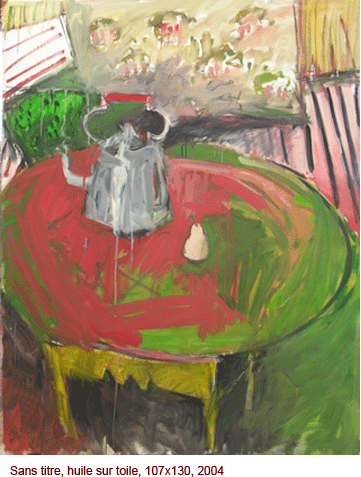 sans titre, huile sur toile, 2007